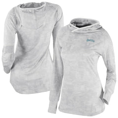 Seattle Mariners Women's Omni-Wick Sunday Ball Raglan Pullover Hoodie - White | Columbia