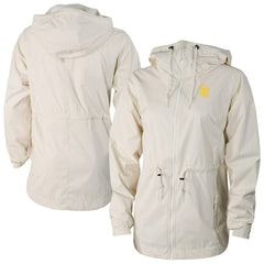 San Diego Padres Women's Lily Park Full-Zip Rain Jacket - Cream | Columbia
