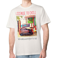 Atlanta Braves Margaritaville License to Chill T-Shirt - Cream