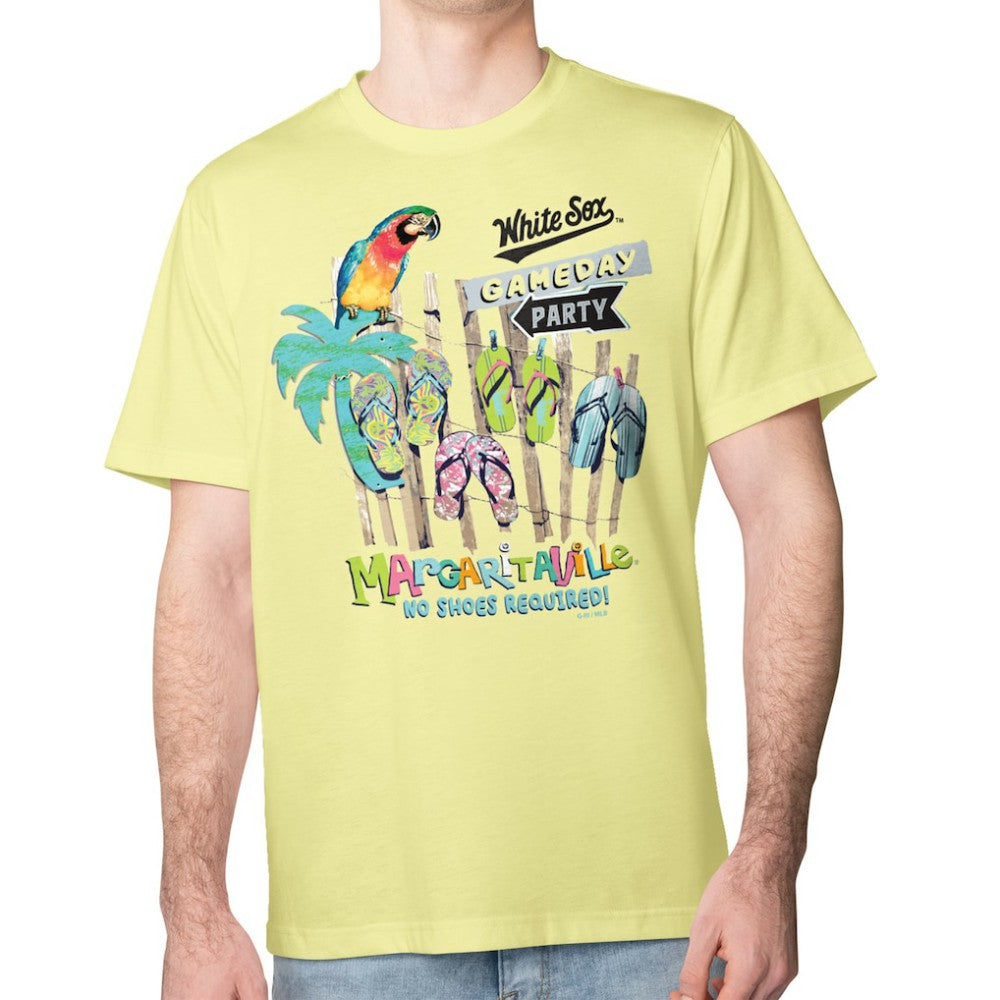Chicago White Sox Margaritaville Gameday Party T-Shirt - Yellow