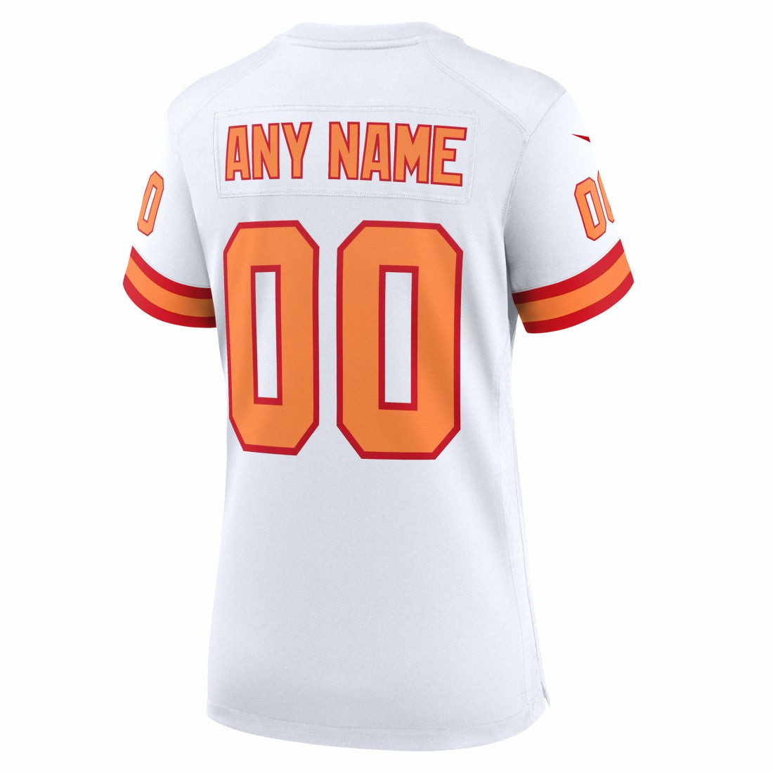 NFL Tampa Bay Buccaneers 76  Women's 50th Season Alternate Custom Game Jersey