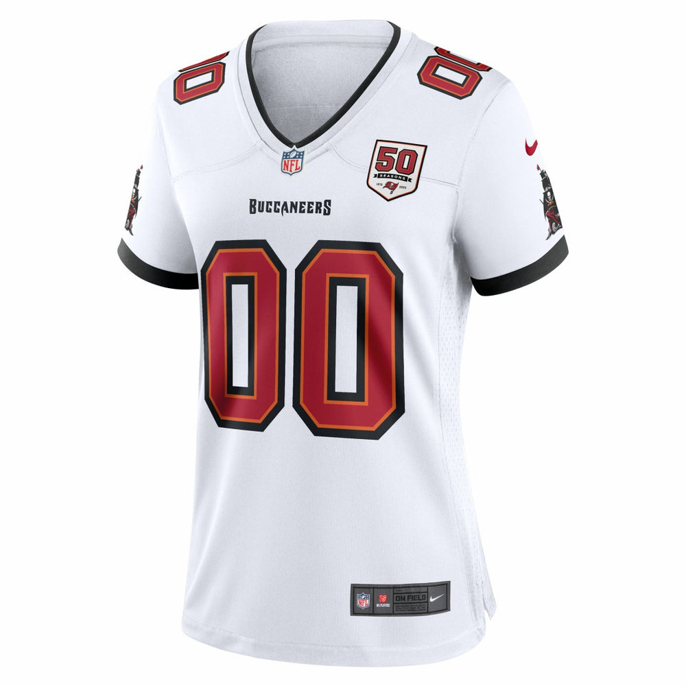 NFL Tampa Bay Buccaneers Women's 50th Season Custom Game Jersey