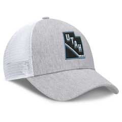 Utah Mammoth Fanatics Utah Badge Trucker Adjustable Hat