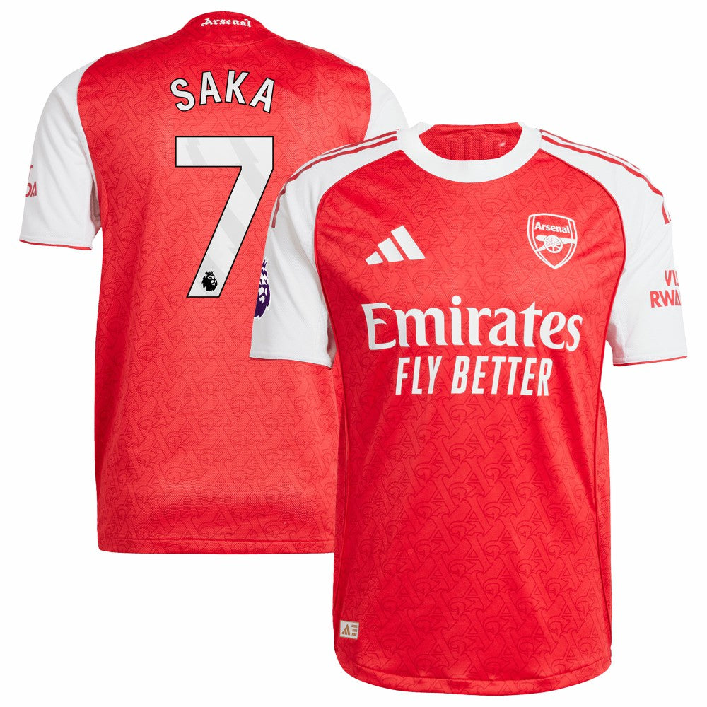 Bukayo Saka Arsenal 2025/26 Home Player Jersey / Soccer Outlet