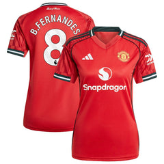Bruno Fernandes Manchester United Women's Home 2025/26 Replica Player Jersey / Soccer Hot sale