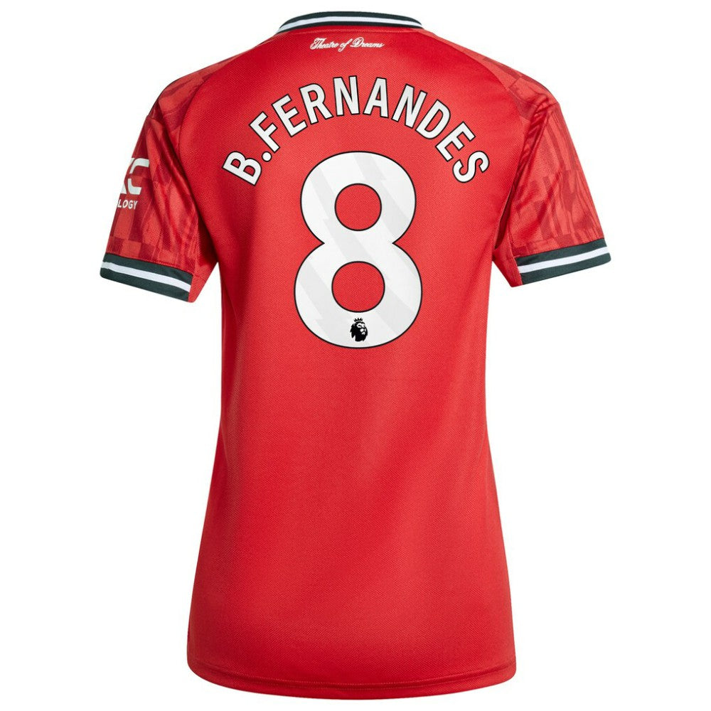 Bruno Fernandes Manchester United Women's Home 2025/26 Replica Player Jersey / Soccer Hot sale