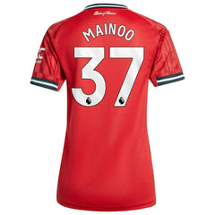 Kobbie Mainoo Manchester United Women's Home 2025/26 Replica Player Jersey / Soccer Hot sale
