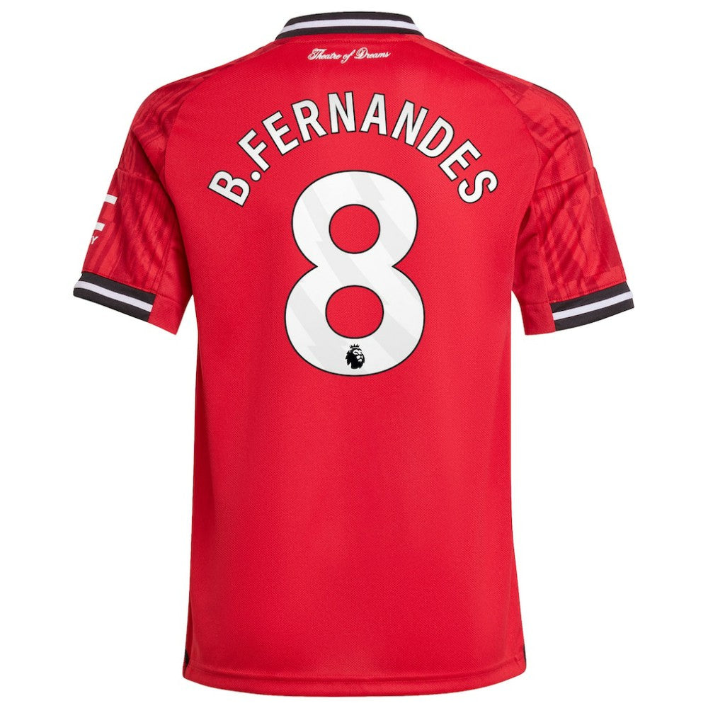 Bruno Fernandes Manchester United Youth Home 2025/26 Replica Player Jersey / Soccer Hot sale
