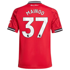 Kobbie Mainoo Manchester United Youth Home 2025/26 Replica Player Jersey / Soccer On sale