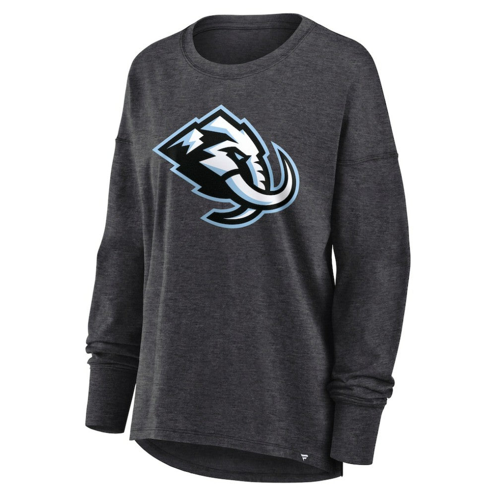 Utah Mammoth Fanatics Women's Primary Logo Legacy Long Sleeve T-Shirt