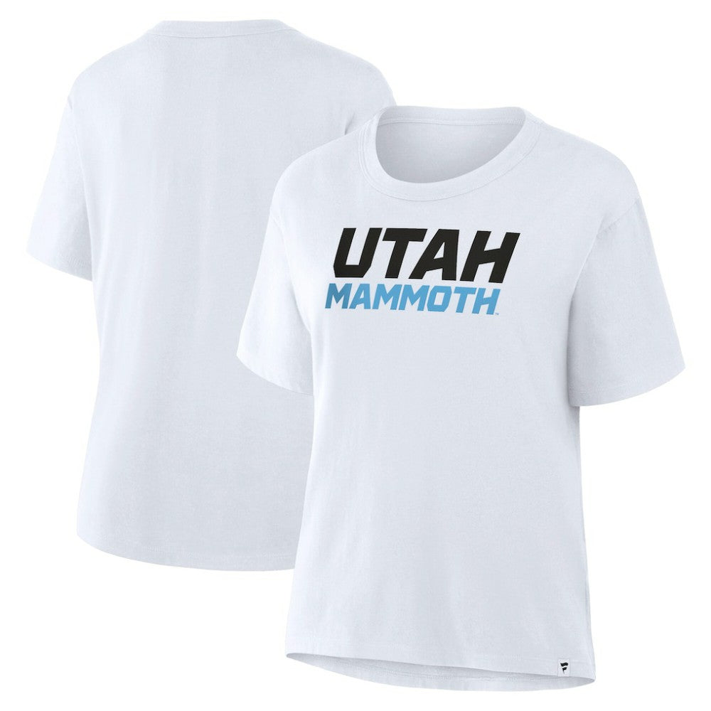 Utah Mammoth Fanatics Women's Wordmark Legacy T-Shirt