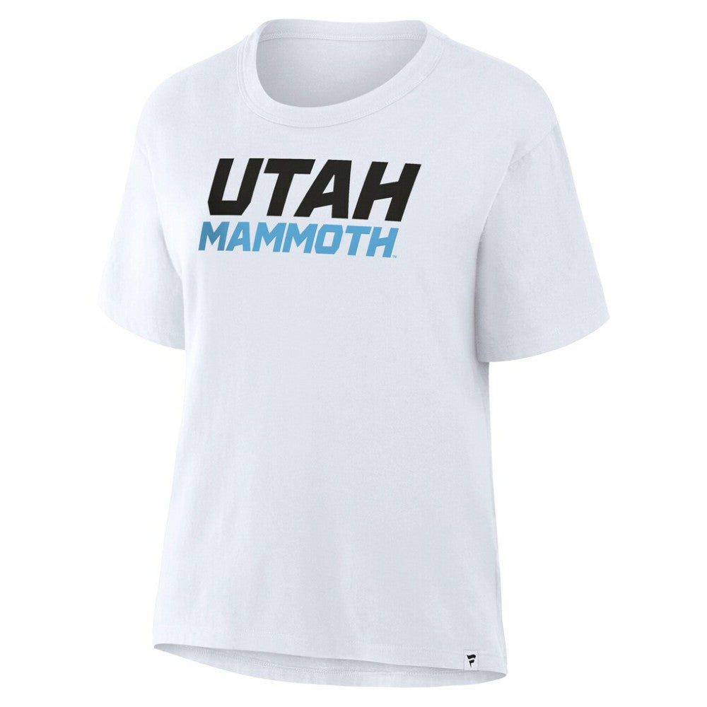 Utah Mammoth Fanatics Women's Wordmark Legacy T-Shirt