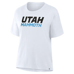 Utah Mammoth Fanatics Women's Wordmark Legacy T-Shirt
