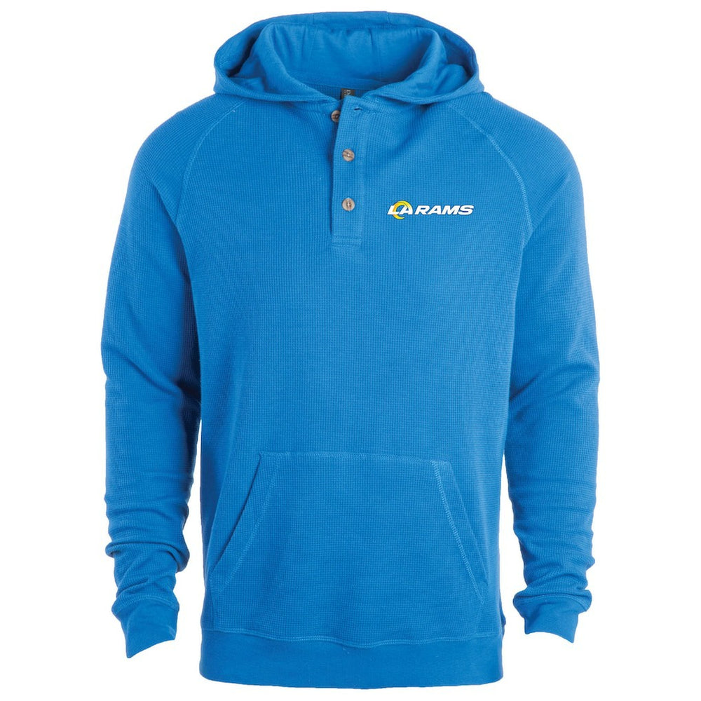 NFL Los Angeles Rams Dunbrooke Montana Raglan Thermal Hoodie