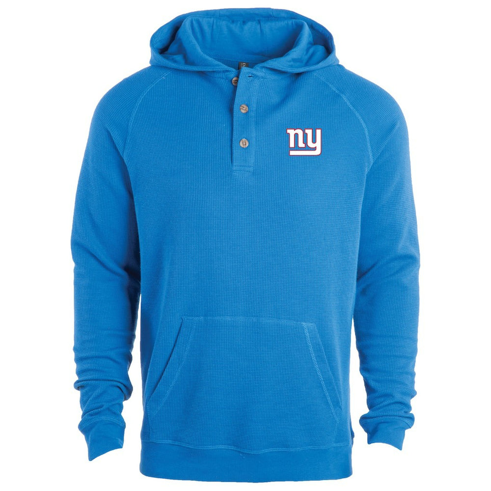 NFL New York Giants Dunbrooke Montana Raglan Thermal Hoodie