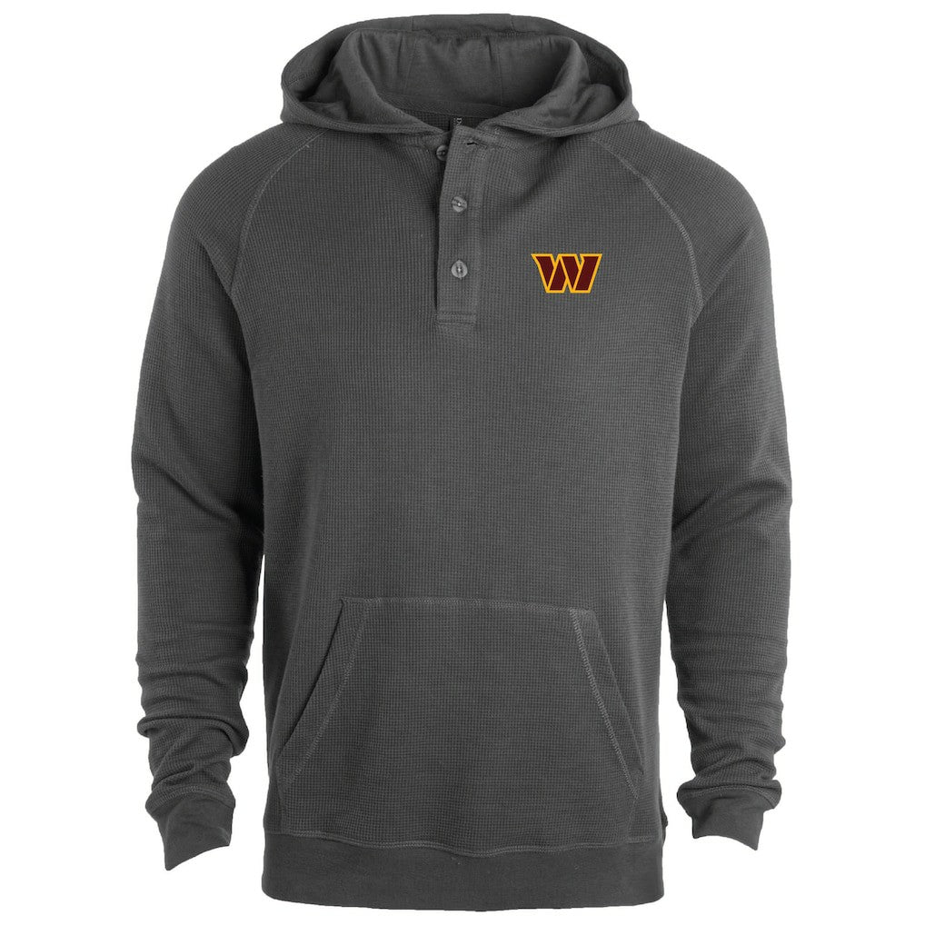 NFL Washington Commanders Dunbrooke Montana Raglan Thermal Hoodie