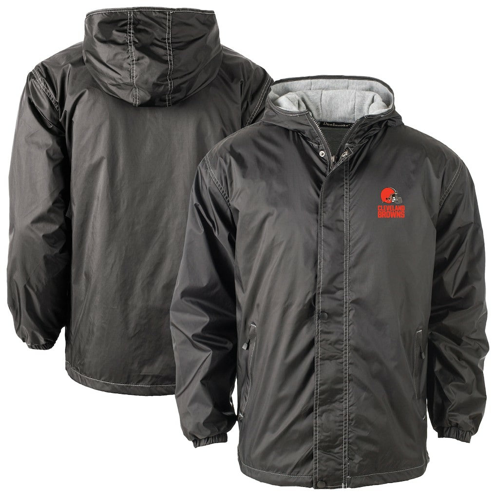 NFL Cleveland Browns Dunbrooke Logo Legacy Stadium Full-Zip Hooded Jacket