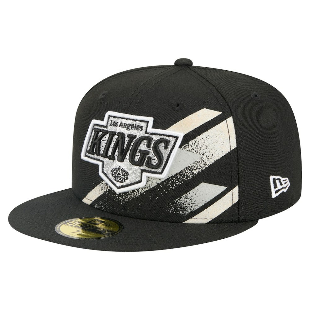 Los Angeles Kings New Era Faded Lines 59FIFTY Fitted Hat
