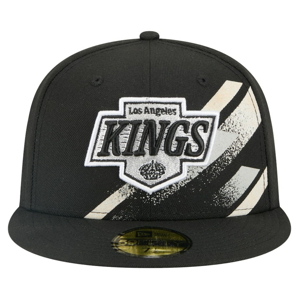 Los Angeles Kings New Era Faded Lines 59FIFTY Fitted Hat