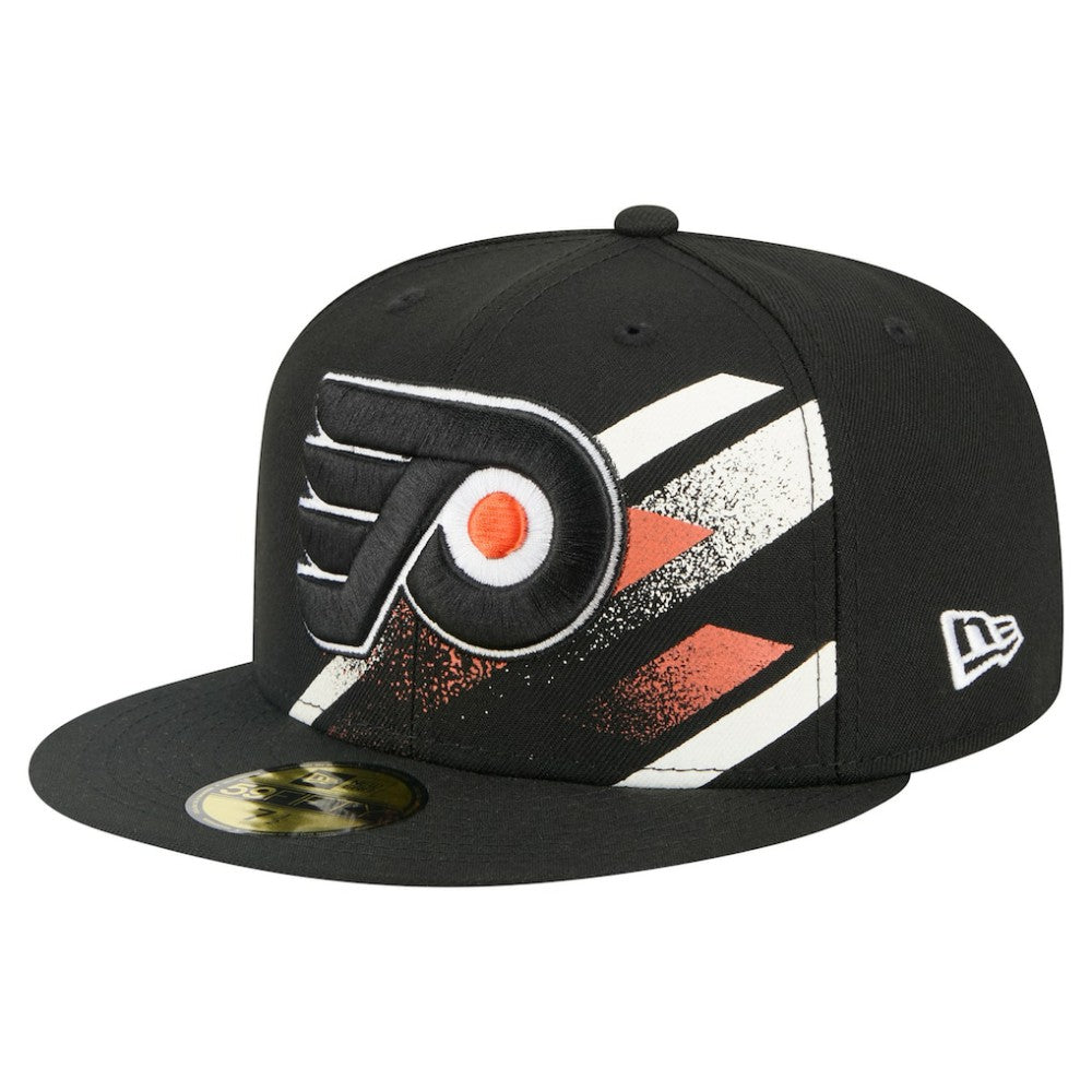 Philadelphia Flyers New Era Faded Lines 59FIFTY Fitted Hat