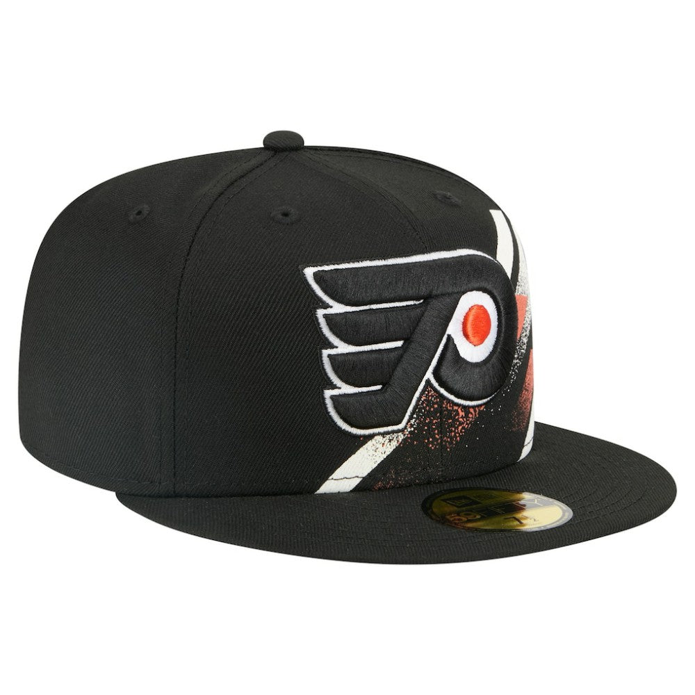 Philadelphia Flyers New Era Faded Lines 59FIFTY Fitted Hat