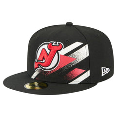 New Jersey Devils New Era Faded Lines 59FIFTY Fitted Hat