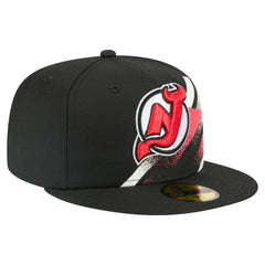 New Jersey Devils New Era Faded Lines 59FIFTY Fitted Hat