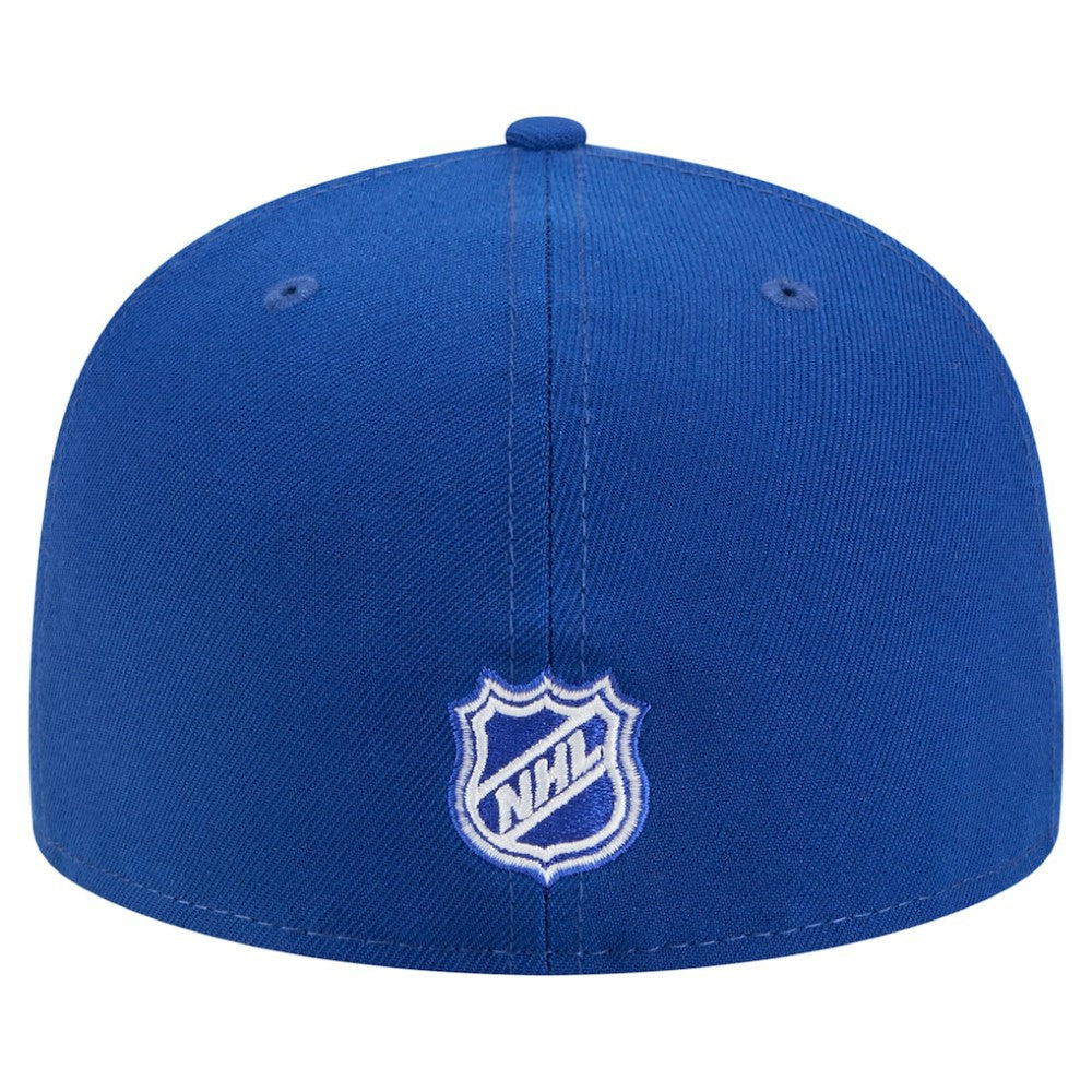 New York Rangers New Era Faded Lines 59FIFTY Fitted Hat