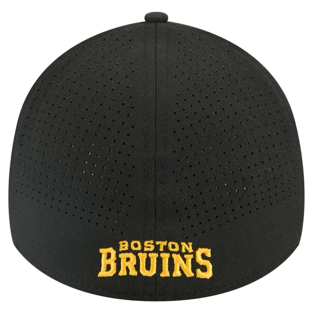 Boston Bruins New Era 39THIRTY A-Frame Perforated Flex Hat