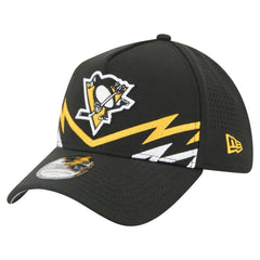 Pittsburgh Penguins New Era 39THIRTY A-Frame Perforated Flex Hat