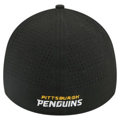 Pittsburgh Penguins New Era 39THIRTY A-Frame Perforated Flex Hat