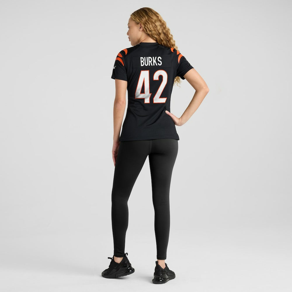 NFL Cincinnati Bengals Oren Burks  Women's Team Game Jersey