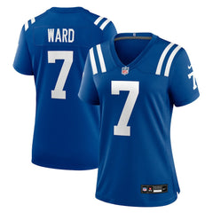 NFL Indianapolis Colts Charvarius Ward  Women's Team Game Jersey