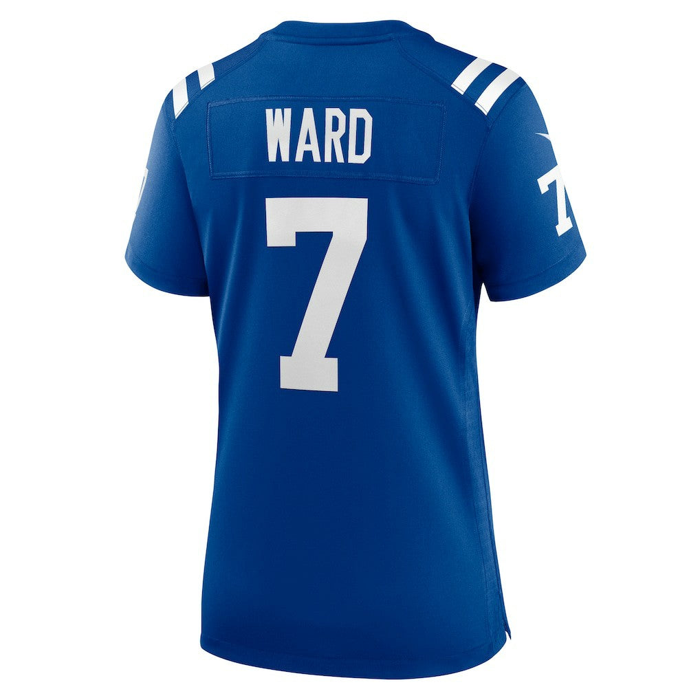 NFL Indianapolis Colts Charvarius Ward  Women's Team Game Jersey