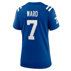 NFL Indianapolis Colts Charvarius Ward  Women's Team Game Jersey