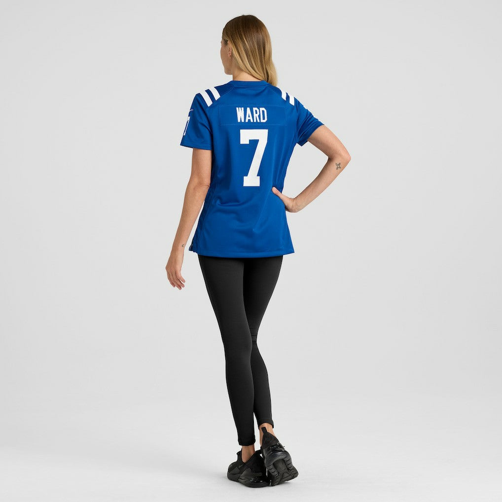 NFL Indianapolis Colts Charvarius Ward  Women's Team Game Jersey