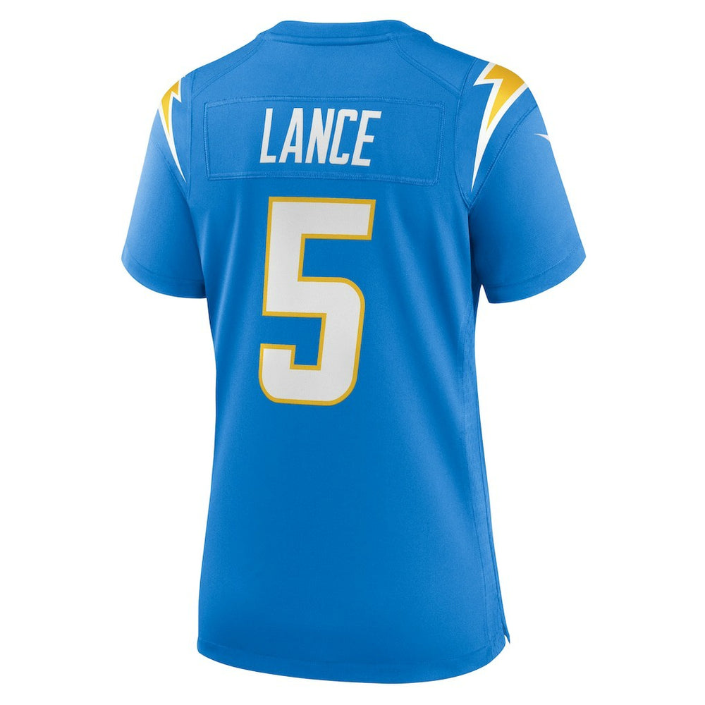 NFL Los Angeles Chargers Trey Lance  Women's Team Game Jersey
