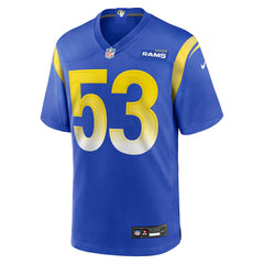 NFL Los Angeles Rams Nate Landman  Team Game Jersey