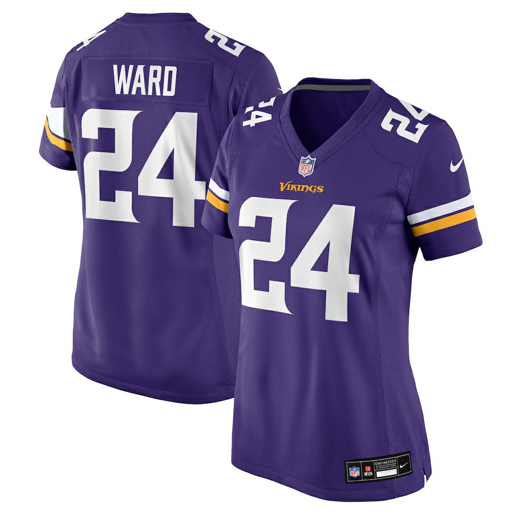 NFL Minnesota Vikings Jay Ward  Women's Team Game Jersey
