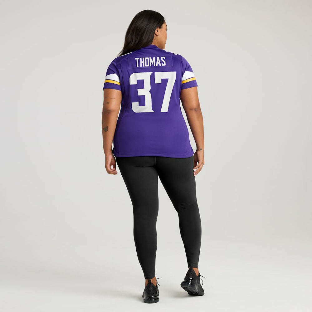 NFL Minnesota Vikings Tavierre Thomas  Women's Team Game Jersey