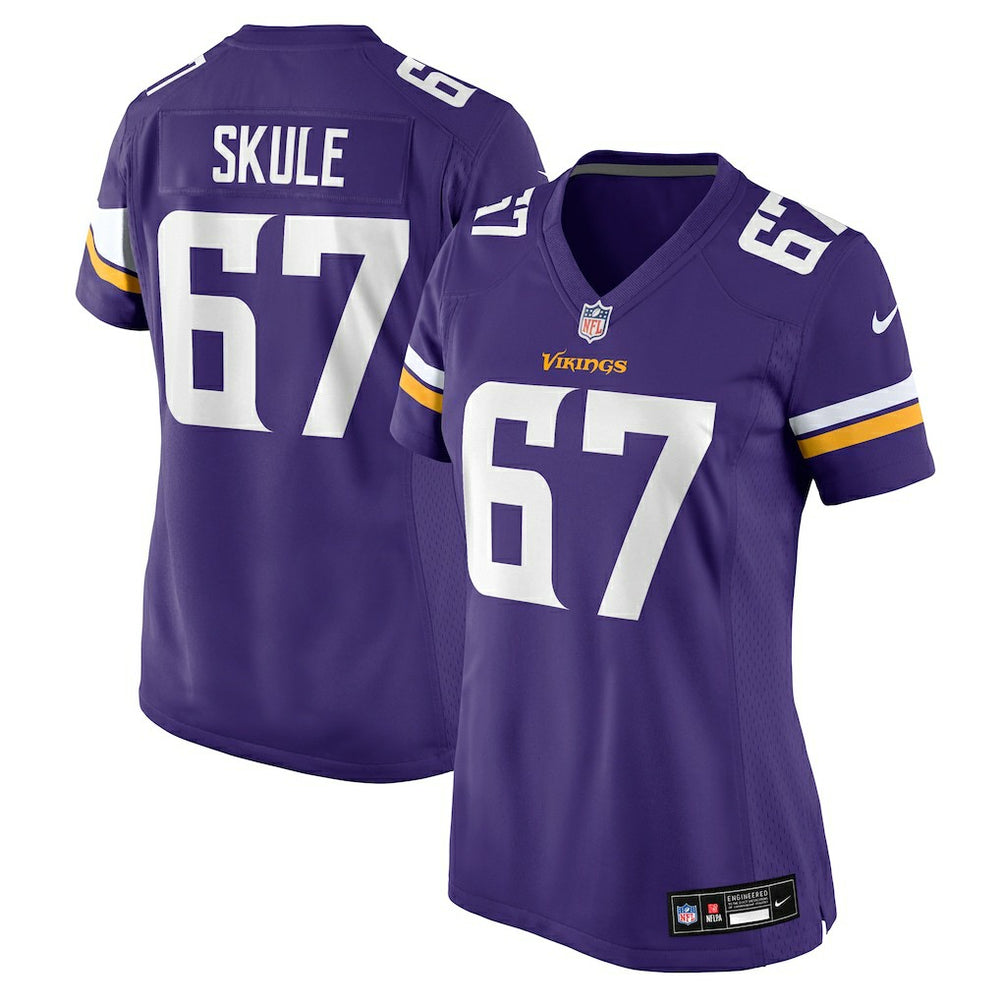 NFL Minnesota Vikings Justin Skule  Women's Team Game Jersey