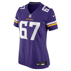NFL Minnesota Vikings Justin Skule  Women's Team Game Jersey