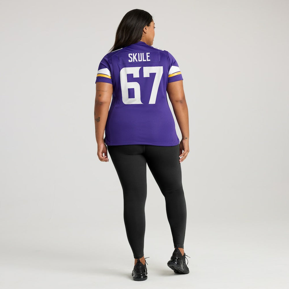 NFL Minnesota Vikings Justin Skule  Women's Team Game Jersey