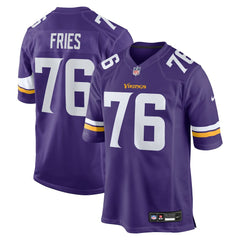 NFL Minnesota Vikings Will Fries  Team Game Jersey