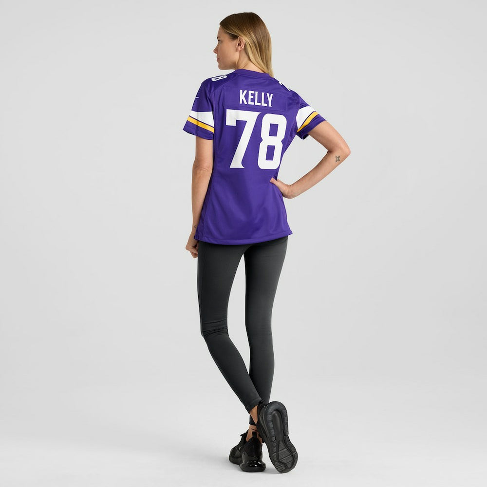 NFL Minnesota Vikings Ryan Kelly  Women's Team Game Jersey