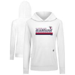 Cleveland Guardians Levelwear Women's Relay Breaker Pullover Hoodie - White