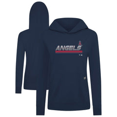 Los Angeles Angels Levelwear Women's Relay Breaker Pullover Hoodie - Navy