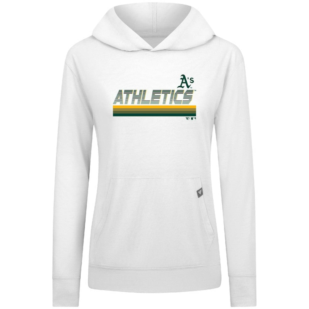 Athletics Levelwear Women's Relay Breaker Pullover Hoodie - White