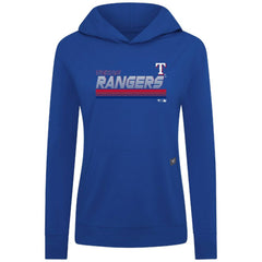 Texas Rangers Levelwear Women's Relay Breaker Pullover Hoodie - Royal