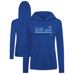 Toronto Blue Jays Levelwear Women's Relay Breaker Pullover Hoodie - Royal